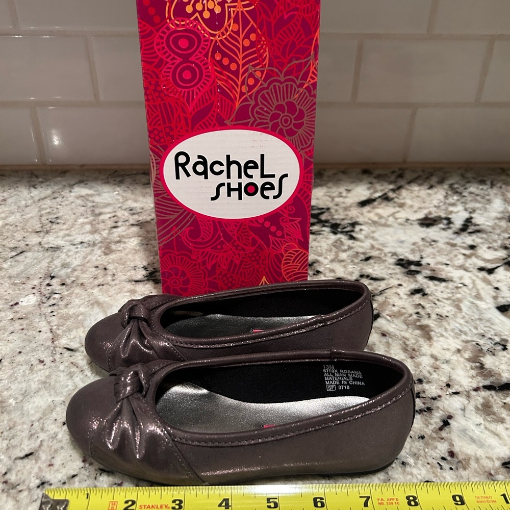 Rachel Shoes Metallic Flats